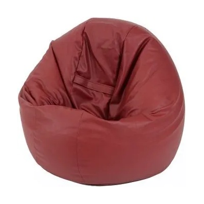 Pufrelax Калъф за пуф, 210л. , Relaxo - Wine, (Не съдържа пълнеж), PU кожа