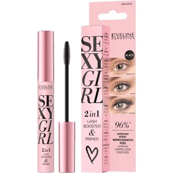 Eveline Sexy Girl 2in1 Lash Booster and Primer Lash Primer-Conditioner База за мигли 10ml