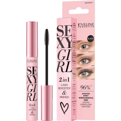 Eveline Sexy Girl 2in1 Lash Booster and Primer Lash Primer-Conditioner База за мигли 10ml