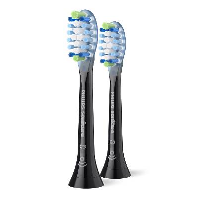Глава за четка C3 Premium Plaque Defence Philips Sonicare HX9042/88, черен, 2 броя (SC.HX9042/88)