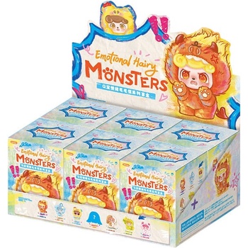 Мини фигура Jotoys: Qkid -Emotional Hairy Monsters Series, Blind Box, асортимент (JOTO53196)