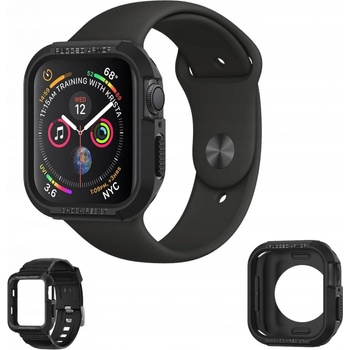 Spigen Rugged Armor Black Apple Watch 6/SE/5/4 44 mm 062CS24469