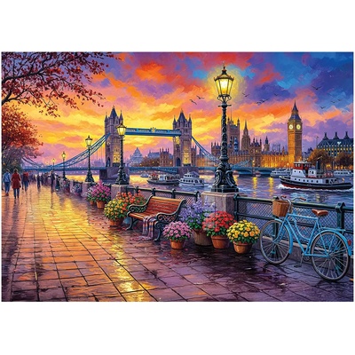 Anatolian - Puzzle Tower Bridge - 1 500 piese