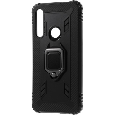 GKK Калъф със Стойка-Пръстен за Huawei P Smart Z, Kickstand Armor Case, Черен (5901017163631)