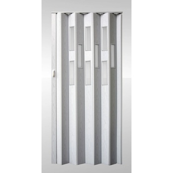 Garnyze-levne.cz Shrnovací dveře prosklené Bříza Šířka (cm): 95, Výška (cm): 203