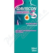 GAVISCON DUO EFEKT POR 500MG/213MG/325MG POR SUS 1X300ML I