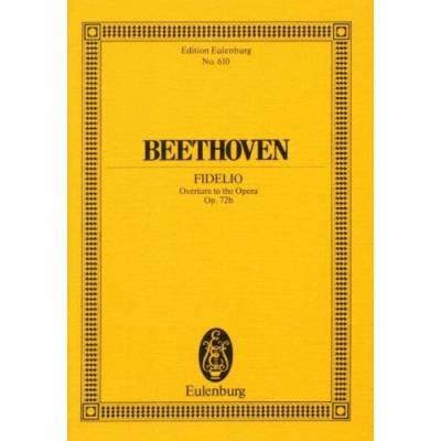 Beethoven overture from fidelio op 76b noty, partitura – Hledejceny.cz