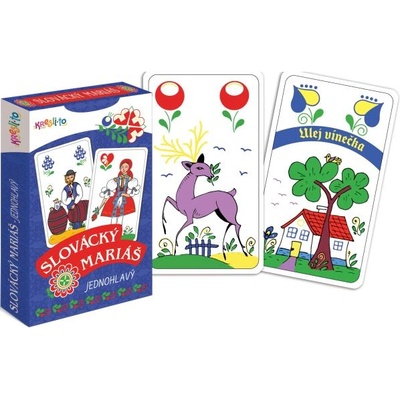 Kresli. to Словашки карти за Мариаш - едноглави