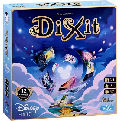 Paladium Games Настолна игра Dixit: Disney (българско издание) с подарък Промо Мийпъл (BNDL0004572N)