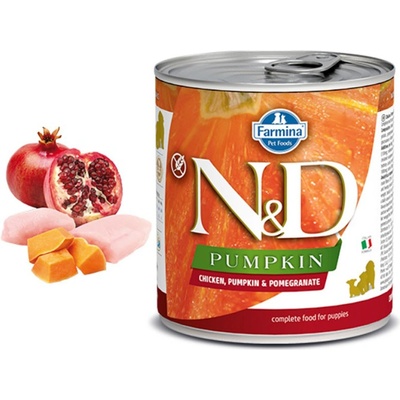 N&D Pumpkin Puppy Chicken & Pomegranate 2 x 285 g