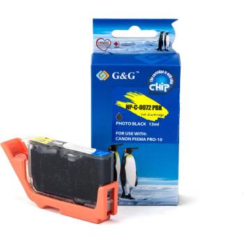 Compatible ГЛАВА ЗА CANON PIXMA PRO-10 (PRO10) - Photo Black - ink cartridge - PGI-72PBK (PGI72PBK) - 6403B001 - PN NP-C-0072PBK/C(PG) - G&G (NP-C-0072PBK)