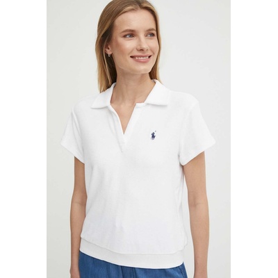 Ralph Lauren Тениска с яка Polo Ralph Lauren в бяло 211936221 (211936221)