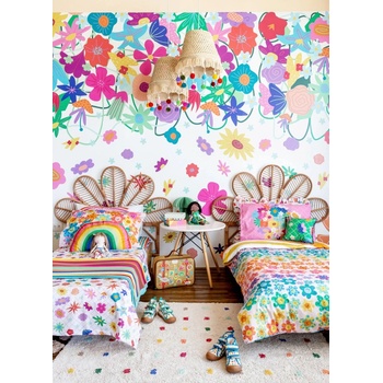 Mooui Nástenný panel - tapeta - Hanging garden 3,92 x 2,80 m uni