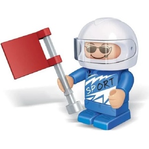 BanBao Детска играчка BanBao - Мини фигурка Състезател, 10 cm (B7220) - ozone