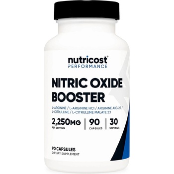 Nutricost Nitric Oxide Booster 750 mg, 90 Capsules