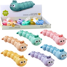 LEAN TOYS Natahovacia jazdiaca húsenica farebná