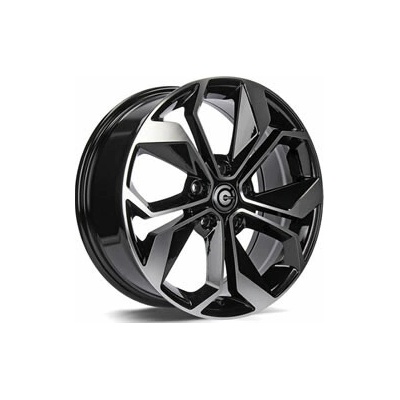 CARBONADO Raptor 7x17 5x114.3 ET45 black polished