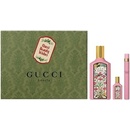 Kozmetické sady Gucci Flora by Gucci Gorgeous Gardenia EDP 100 ml + EDP 10 ml + EDP 5 ml darčeková sada