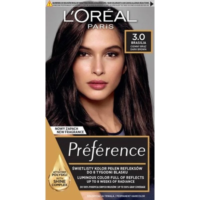L'Oréal L'Oréal Préférence Боя за коса, 3.0 Brasilia