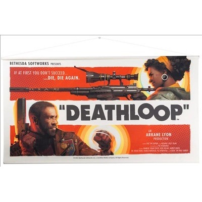 Deathloop plátěný plakát "Keyart"