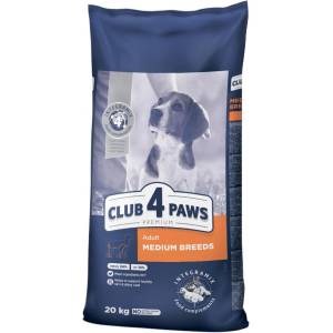 CLUB 4 PAWS Dog Medium Adult 20kg