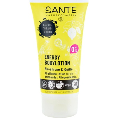 Sante Energy telové mlieko BIO citrón a dula 150 ml