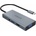 ORICO USB-C 5-in-1 Hub - мултифункционален хъб за свързване на допълнителна периферия за устройства с USB-C (тъмносив)