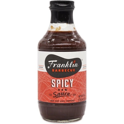 Franklin BBQ grilovací omáčka Spicy 510 g