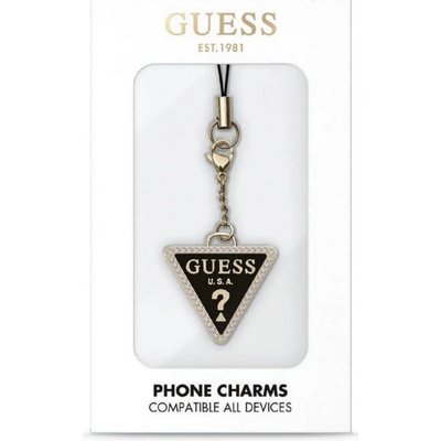 Guess Přívěsek Strass Triangle Metal Logo