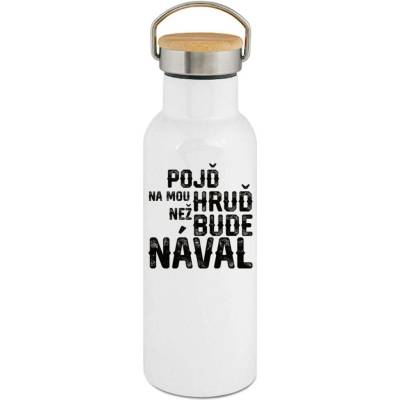 123TRIKO termoska Pojď na mou hruď, než bude nával 500 ml narozeniny