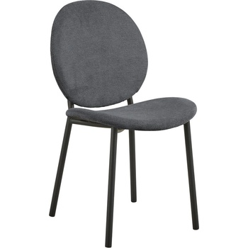 Actona Антрацитен трапезен стол Cliff - Actona (0000109424)