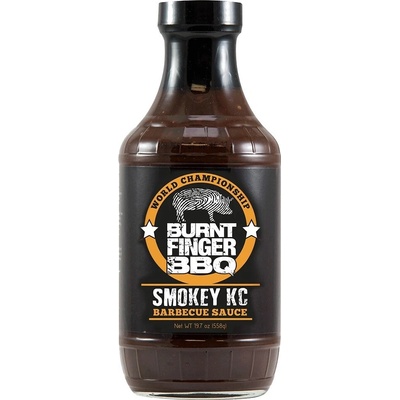 Burnt Finger BBQ barbecue omáčka Smokey KC sauce 558 g