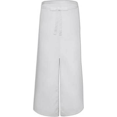 Link Kitchen Wear Bistro zástěra s rozparkem X962 White 100x100cm
