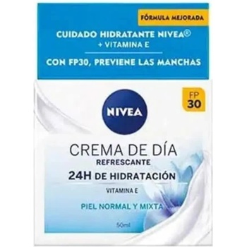 Nivea 085911 Spf30+ Día 50ml Sunscreen - White