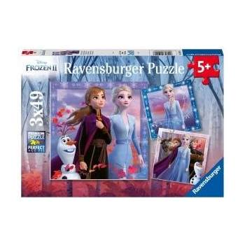 Ravensburger Kinderpuzzle Disney Frozen - Die Reise beginnt (3x 49 Teile)
