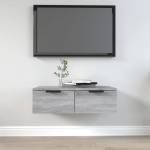 vidaXL Стенен шкаф, сив сонома, 68x30x20 см, инженерно дърво (817094)