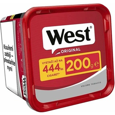 West Red cigaretový tabák 200 g – Zboží Dáma