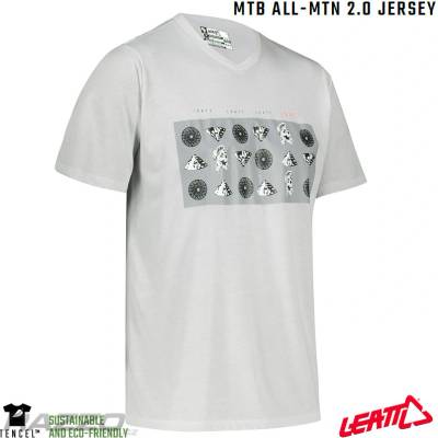 Leatt MTB Allmtn 2.0 Steel bílá