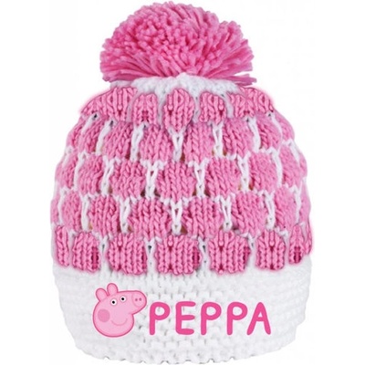 dívčí čepice zimní Peppa Pig