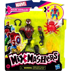 Hasbro Spider-man Mixmashers Basic Mixmashers Miles Morales Figure (f9214)