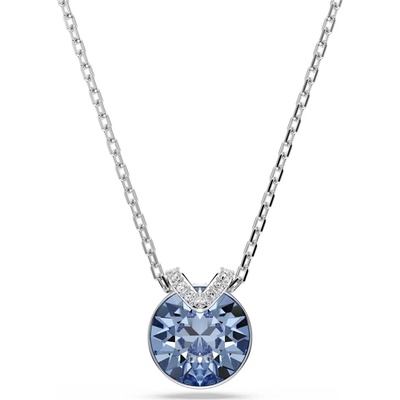 Swarovski Krásný náhrdelník se světle modrým krystalem 5734232