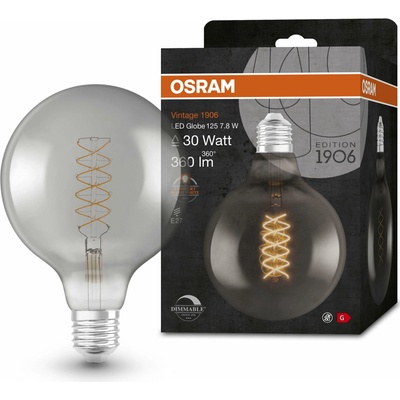 Osram stmievateľná LED dymová žiarovka 7,8 W VINTAGE, teplá biela 4058075761254
