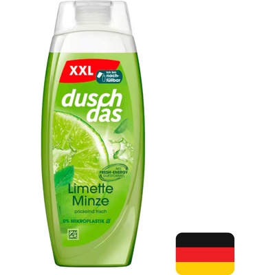 Dusch das Duschdas Limetka a máta sprchový gel XXL 450 ml