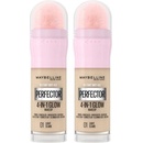 Maybelline Instant Anti-Age Perfector 4-In-1 Glow rozjasňující tekutý make-up s houbičkou 01 Light 20 ml