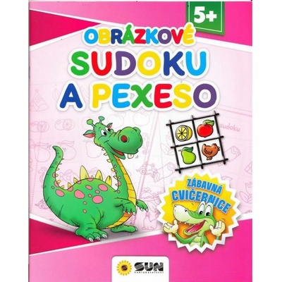 Obrázkové sudoku a pexeso - zábavná cvičebnice 5+
