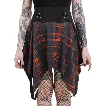 KILLSTAR дамска пола KILLSTAR - Amberic - Черно/Оранжево - KSRA011409