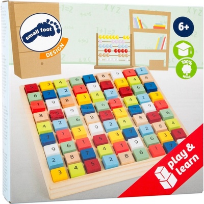 Small foot sudoku barevné kostičky