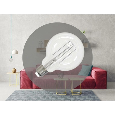 NEDES LED Žárovka FILAMENT G95 E27/13W/230V 3000K ND3760