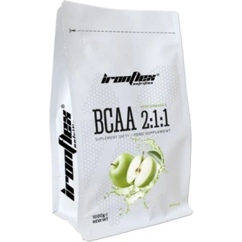 Image 1 of Ironflex Nutrition BCAA 2: 1: 1 Performance [1000 грама] Ябълка
