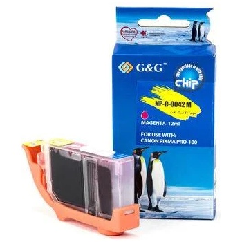 Compatible ГЛАВА ЗА CANON PIXMA PRO 100 - Magenta - ink tank - WITH CHIP / С ЧИП - /42/ - CLI-42M (CLI42M) - 6386B001 - PN NC-C-0042M/C - G&G (NC-C-0042M)